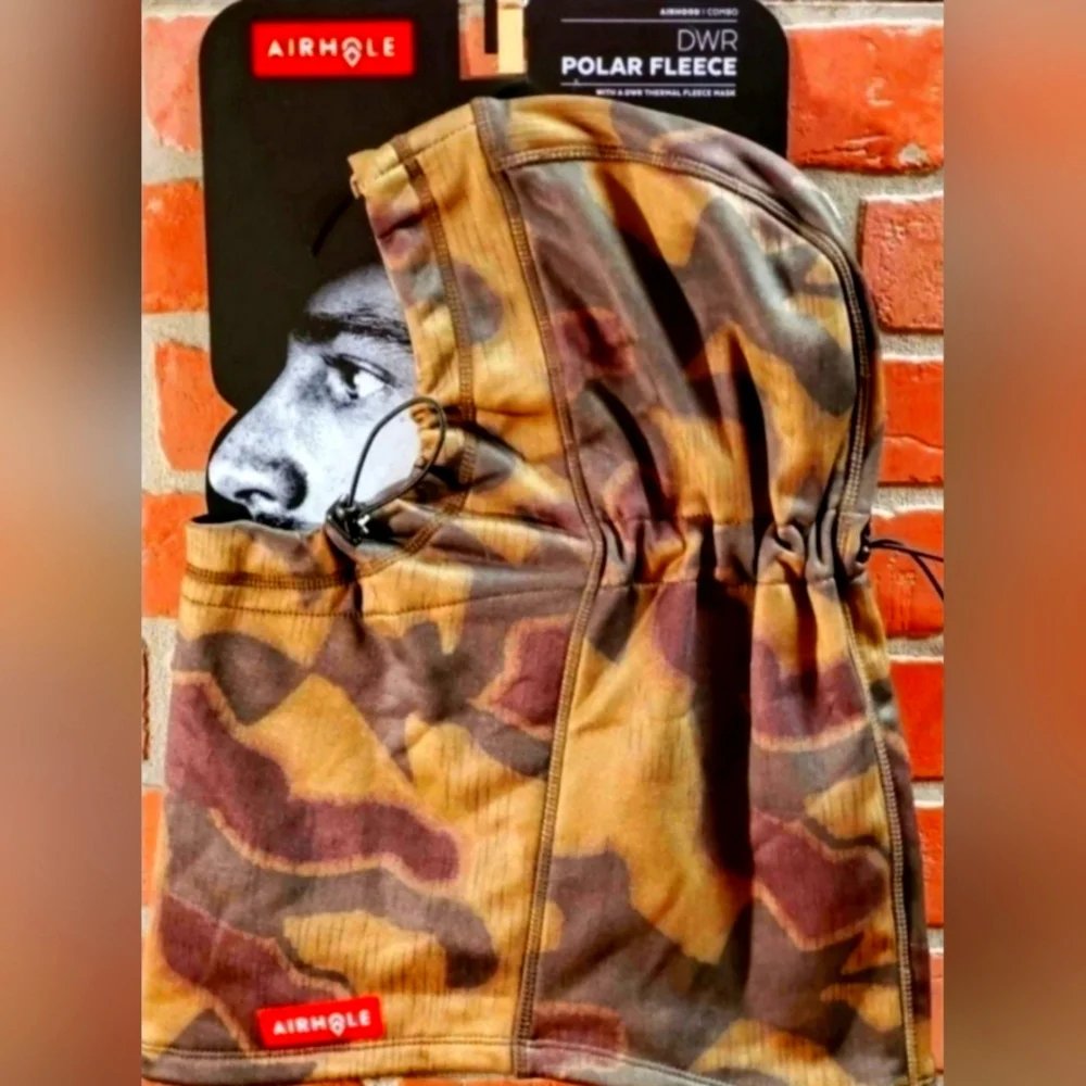 Airhole Airhood Camo Colored Balaclava Size M/L